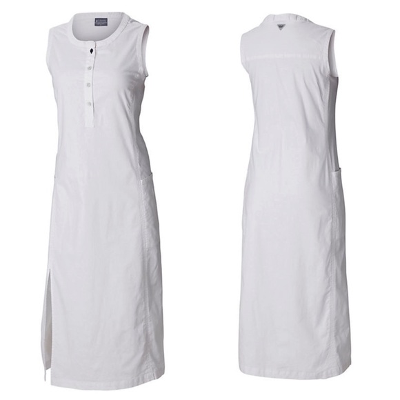 Columbia Harborside Linen MIDI Dress - Picture 2 of 6